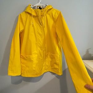 Yellow Topshop Raincoat